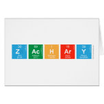 Zachary   Greeting/note cards
