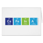 Cafeina  Greeting/note cards