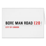  bore man road  Greeting/note cards