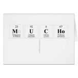 Mucho
   Greeting/note cards