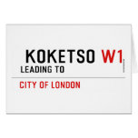  Koketso  Greeting/note cards