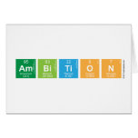 AMBITION  Greeting/note cards