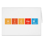 Hichem  Greeting/note cards