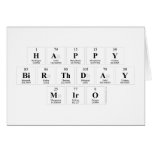 Happy
 Birthday
 Miro  Greeting/note cards