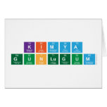 Kimya
 Gunlugum  Greeting/note cards