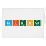 SCience  Greeting/note cards
