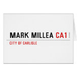 Mark millea  Greeting/note cards