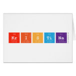 Kristina  Greeting/note cards