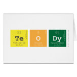 teody  Greeting/note cards