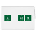 H ero  Greeting/note cards