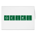 CEDIMI  Greeting/note cards