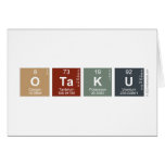Otaku  Greeting/note cards
