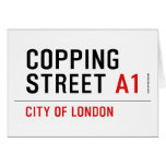 Copping Street  Greeting/note cards