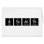 Stealth  Greeting/note cards