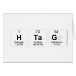 HTAG  Greeting/note cards