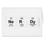Nerdy  Greeting/note cards