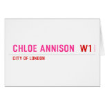 Chloe annison   Greeting/note cards