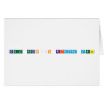 Cagla hocanın kimya dersi  Greeting/note cards
