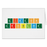 Gideon
 Groblwe  Greeting/note cards