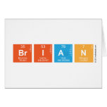 Brian  Greeting/note cards