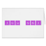 KARLA RAMOS  Greeting/note cards