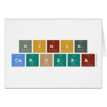 Kimie
 Caroxxa  Greeting/note cards