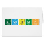 Ecoteach  Greeting/note cards