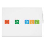 i am cool  Greeting/note cards