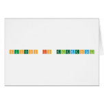 Success is elemental  Greeting/note cards