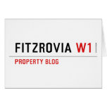 Fitzrovia  Greeting/note cards