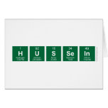 hussein  Greeting/note cards