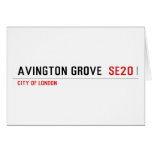 Avington Grove   Greeting/note cards