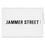 Jammer Street  Greeting/note cards