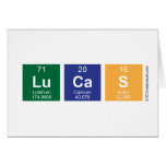 LUCAS  Greeting/note cards