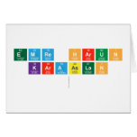 Emre harun
 Karaaslan 
   Greeting/note cards