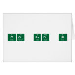 og bad b  Greeting/note cards
