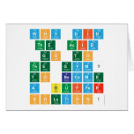 Why did 
 the acid
  go to 
 the gym? 
  To become 
 a buffer 
 solution!   Greeting/note cards