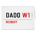 dado  Greeting/note cards