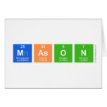 Mason  Greeting/note cards