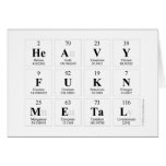Heavy
 Fukn
 Metal  Greeting/note cards