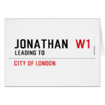 Jonathan   Greeting/note cards