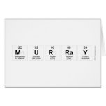 Murray  Greeting/note cards