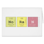 noran   Greeting/note cards