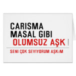 CaRiSMa  MaSaL GiBi   Greeting/note cards
