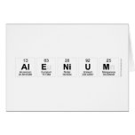 Alenium  Greeting/note cards