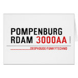 POMPENBURG rdam  Greeting/note cards