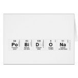 
 Pobidona  Greeting/note cards