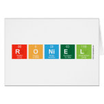 roniel   Greeting/note cards
