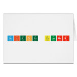 Science teacher  Greeting/note cards