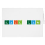 Evil Twin  Greeting/note cards